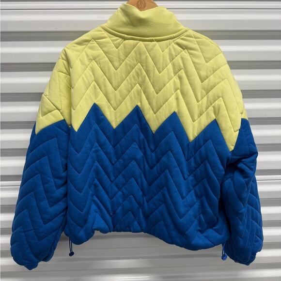 🆕Free People Pullover Zig Zag Dandelion Combo SZ S NWOT - Picture 7 of 11